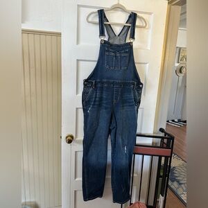 Torrid Blue Denim Jean Overalls
